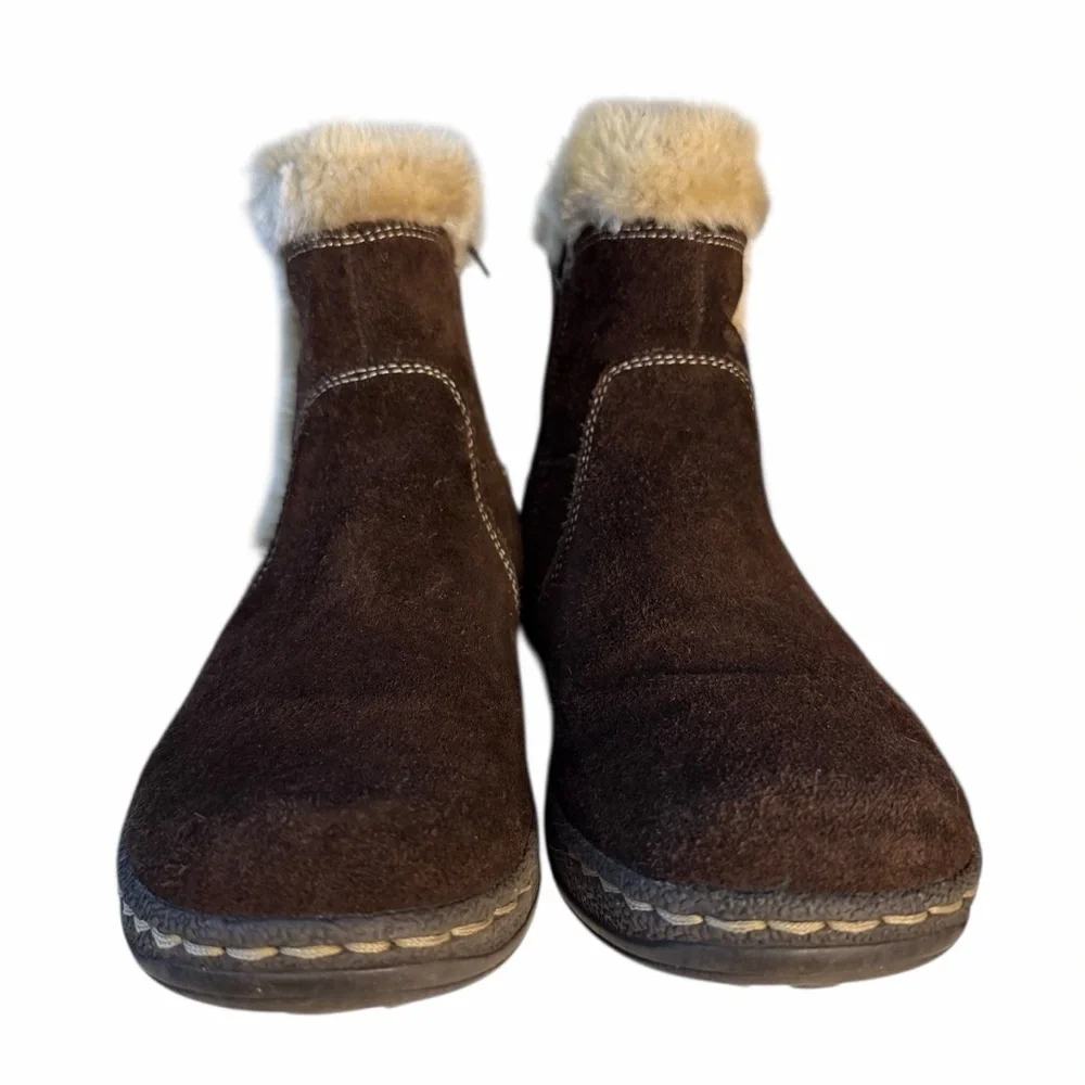 Bass Nadia Suede Leather Bootie